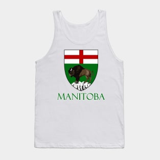 Manitoba, Canada - Coat of Arms Design Tank Top